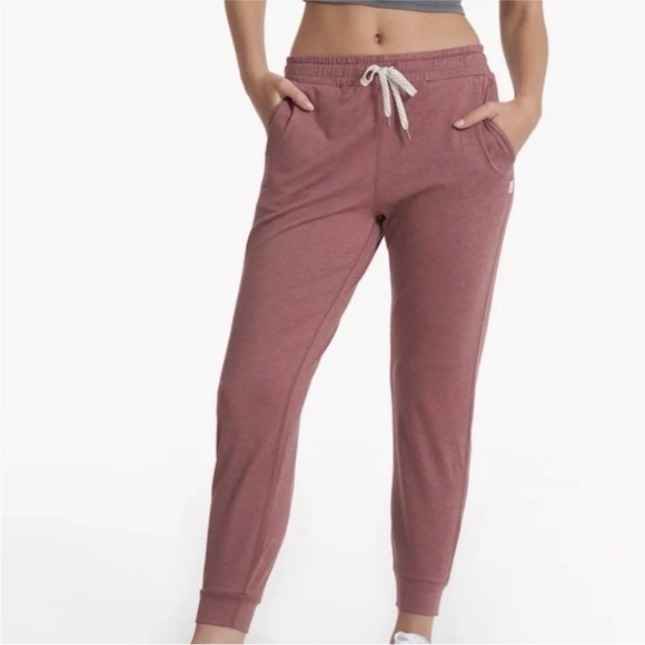 Vuori Women's DreamKnit Performance Joggers, Small, Marsala Heather - Picture 3 of 13